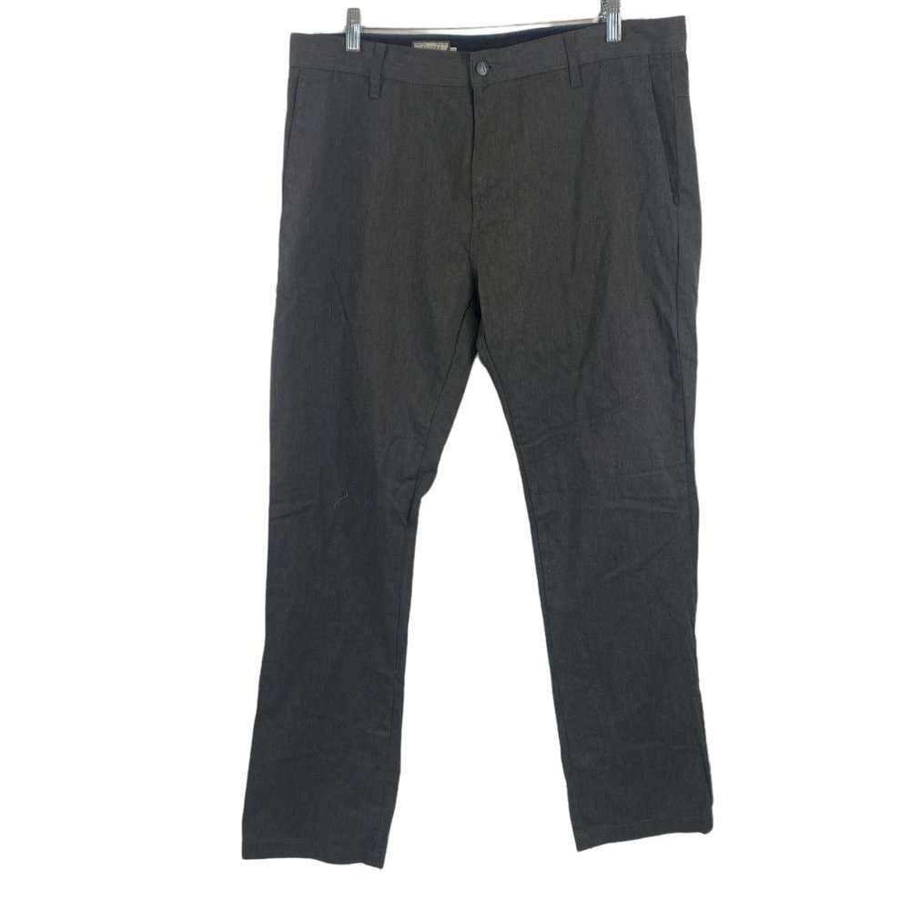Volcom 36 Style #A11313s1 Vmonty Pants - Charcoal… - image 1